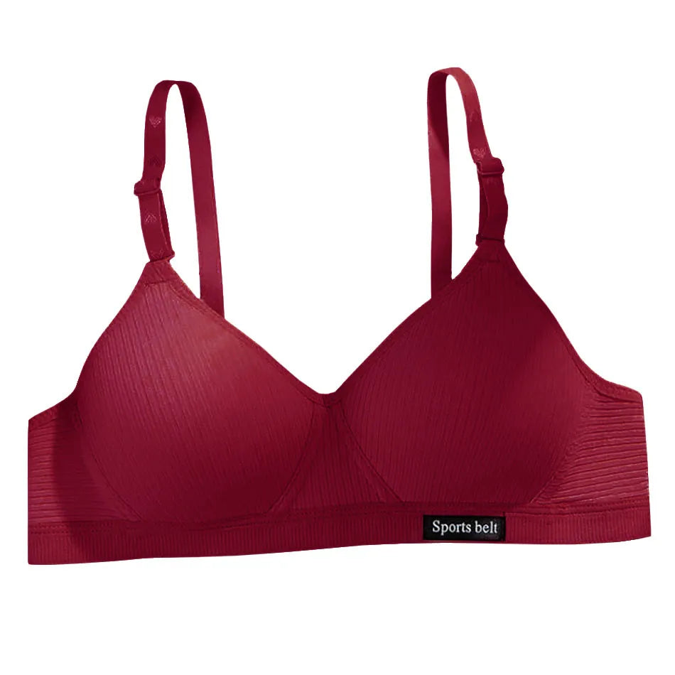 Top Deportivo Seamless para Adolescente sin Aros, Suave y Cómodo para Uso Diario