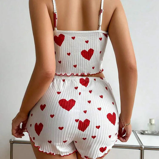 Pijama mujer 2 piezas con short y top
