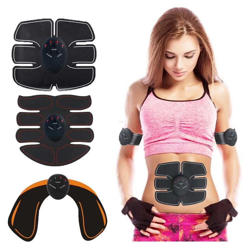 Electroestimulador EMS para abdomen y glúteos
