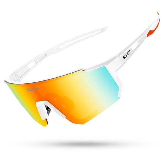 Gafas de ciclismo deportivas UV400 multicolor para hombre y mujer