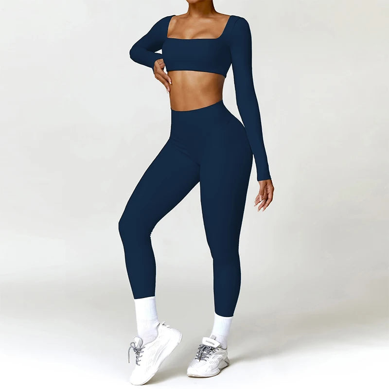 Conjunto deportivo de mujer 2 piezas de secado rápido
