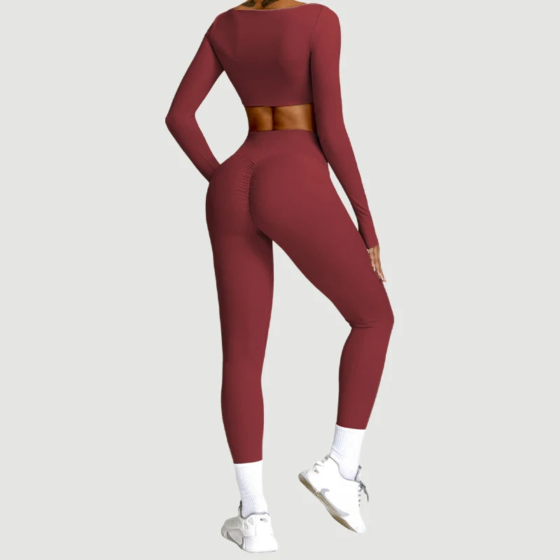 Conjunto deportivo de mujer 2 piezas de secado rápido