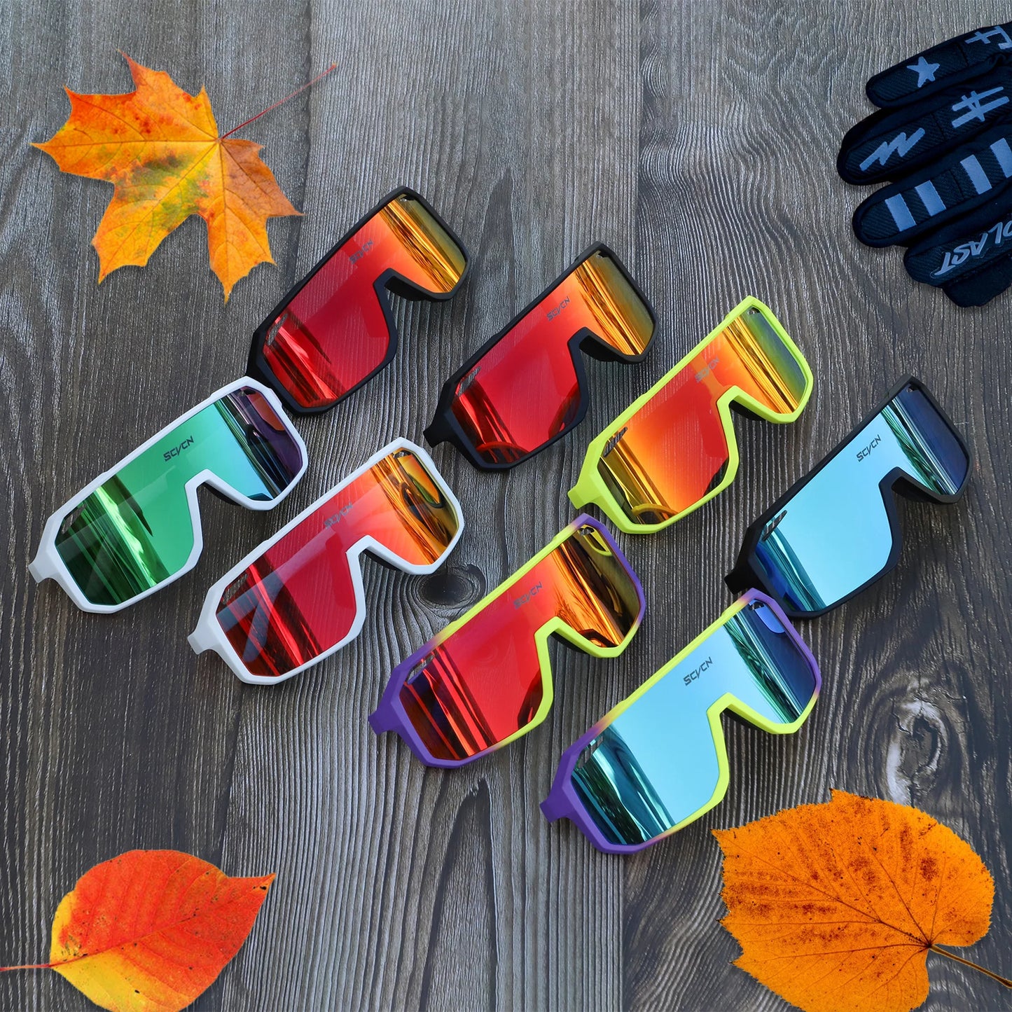 Gafas deportivas ciclismo unisex – UV400, ligeras y resistentes para MTB, running y outdoor