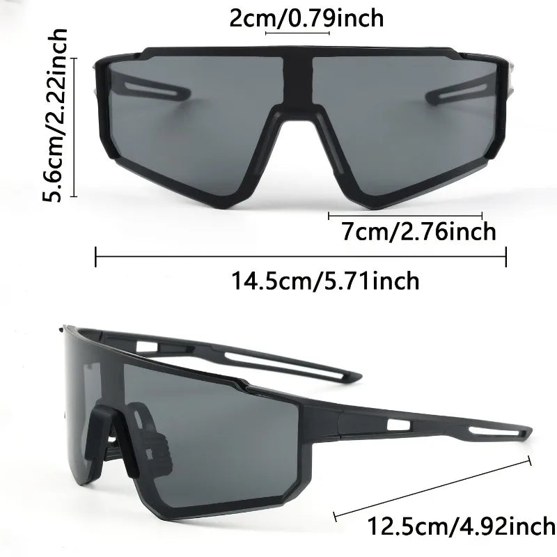 Gafas de moda hombre de marco grande – ligeras, resistentes y estilo casual para uso diario