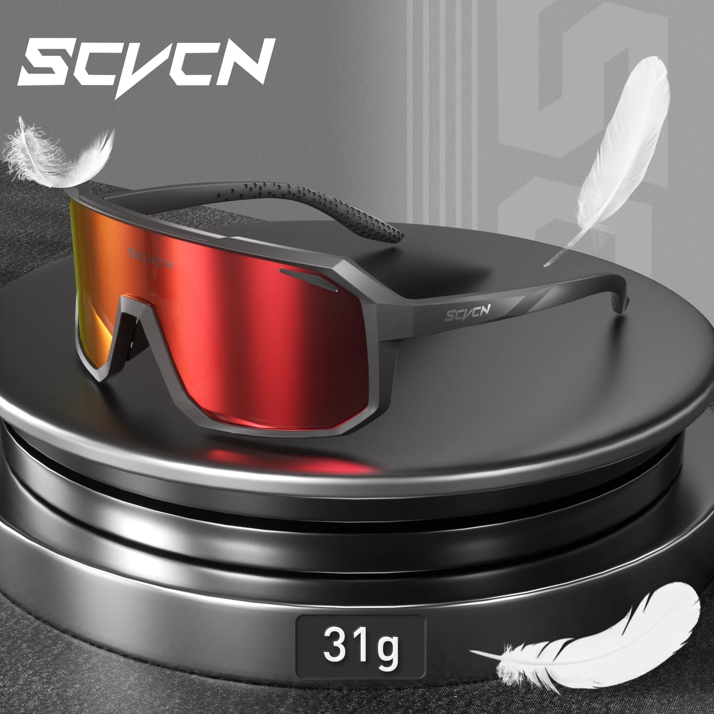 Gafas deportivas ciclismo unisex – UV400, ligeras y resistentes para MTB, running y outdoor