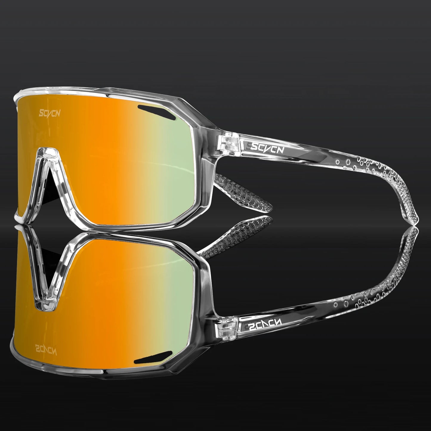 Gafas deportivas ciclismo unisex – UV400, ligeras y resistentes para MTB, running y outdoor