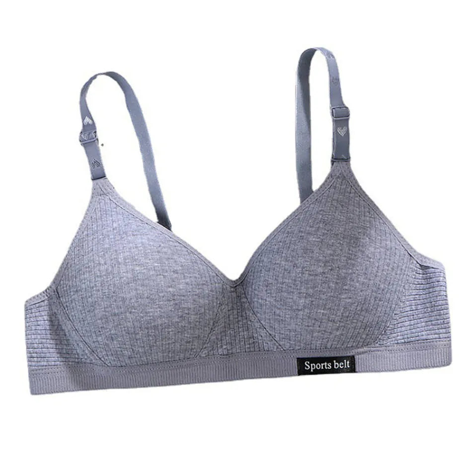 Top Deportivo Seamless para Adolescente sin Aros, Suave y Cómodo para Uso Diario