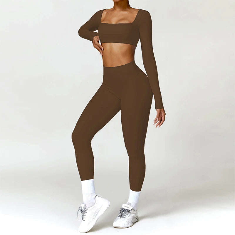 Conjunto deportivo de mujer 2 piezas de secado rápido