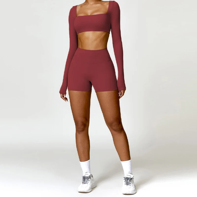 Conjunto deportivo de mujer 2 piezas de secado rápido