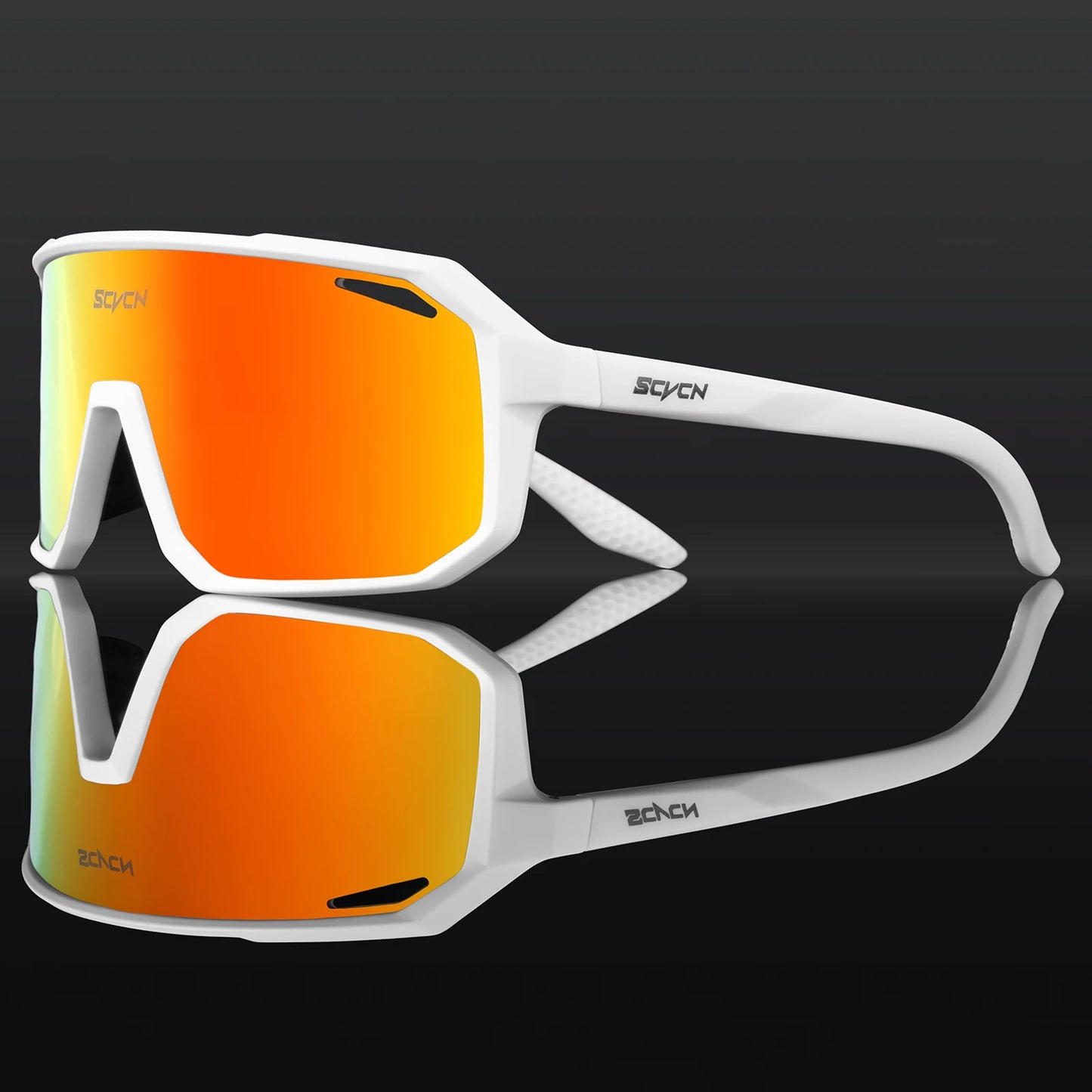 Gafas deportivas ciclismo unisex – UV400, ligeras y resistentes para MTB, running y outdoor