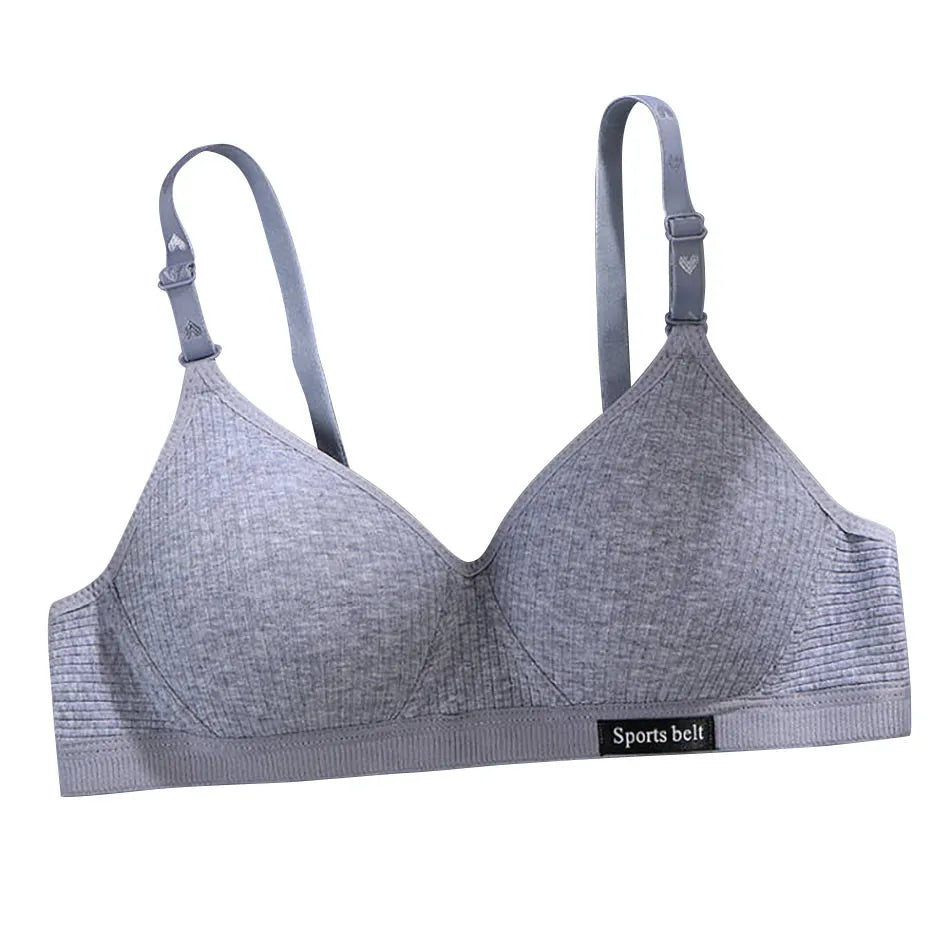 Top Deportivo Seamless para Adolescente sin Aros, Suave y Cómodo para Uso Diario