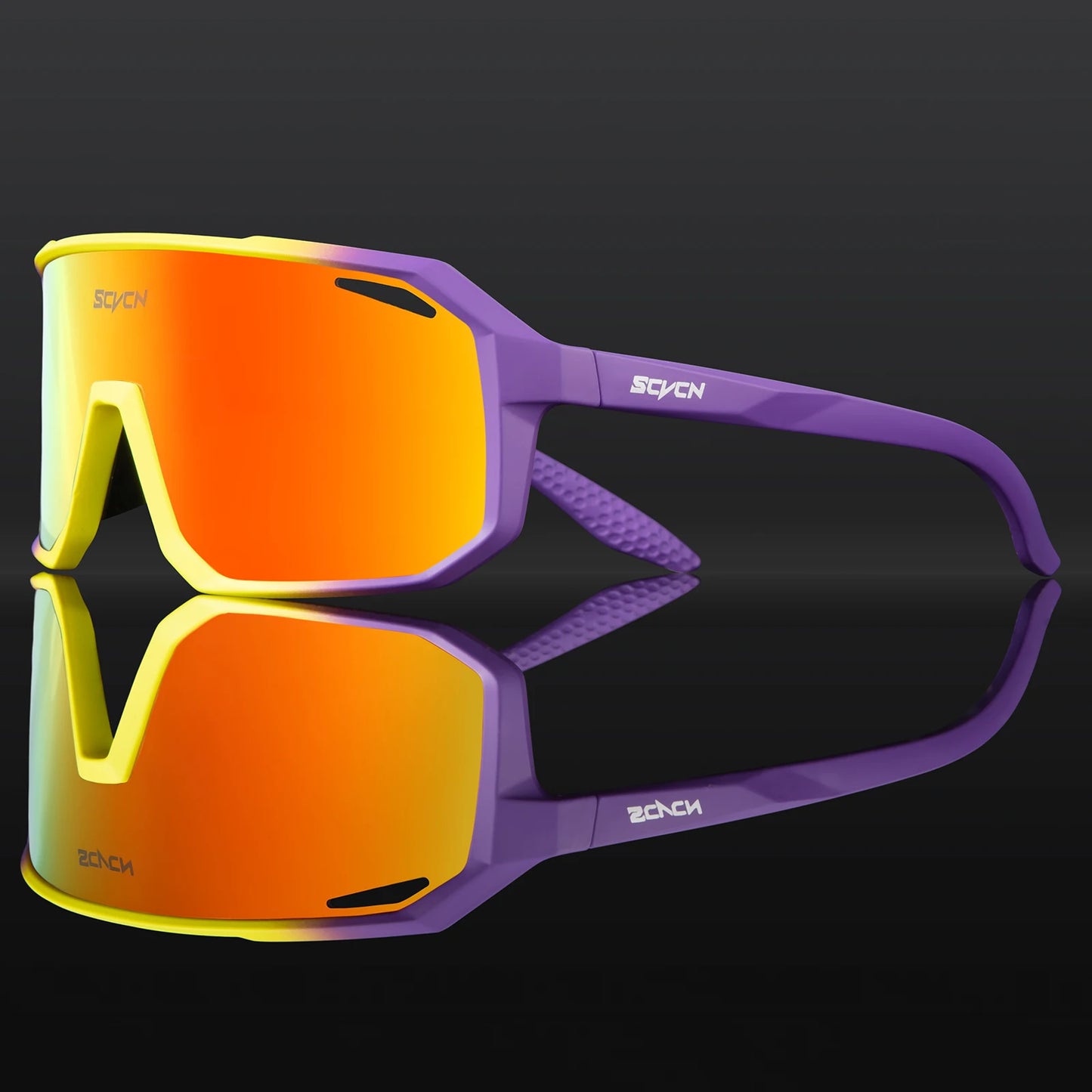 Gafas deportivas ciclismo unisex – UV400, ligeras y resistentes para MTB, running y outdoor