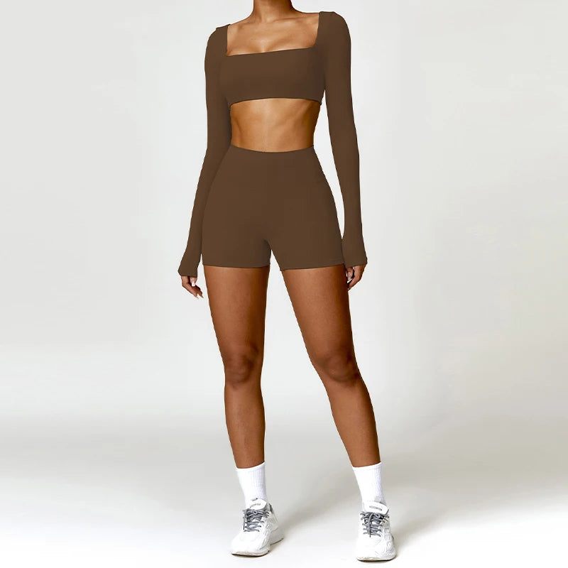 Conjunto deportivo de mujer 2 piezas de secado rápido