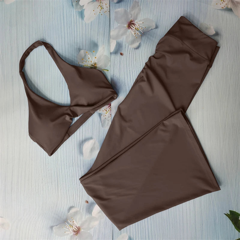 Conjunto deportivo corto moldeador para mujer