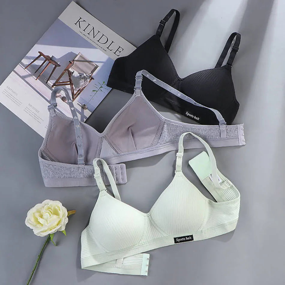 Top Deportivo Seamless para Adolescente sin Aros, Suave y Cómodo para Uso Diario