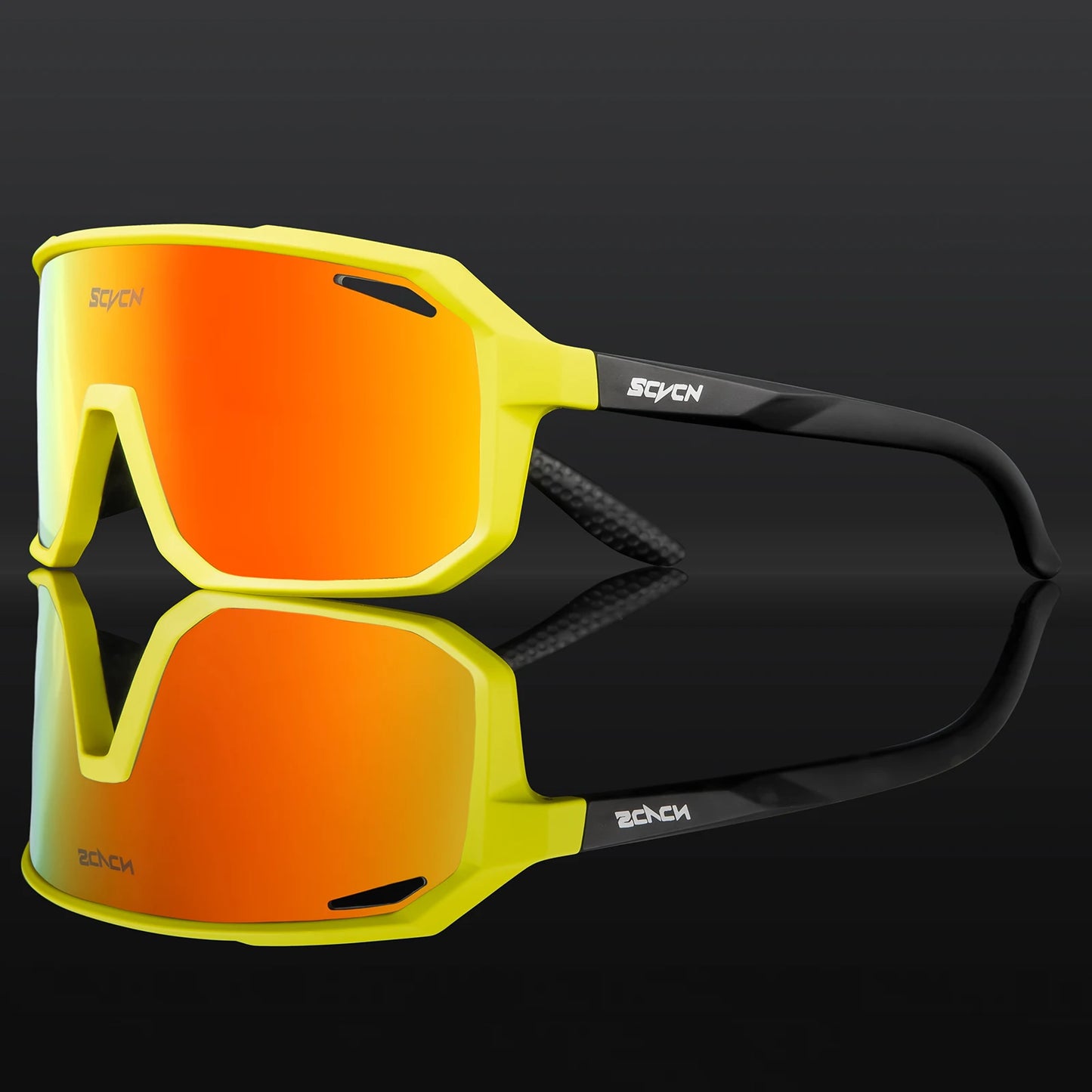 Gafas deportivas ciclismo unisex – UV400, ligeras y resistentes para MTB, running y outdoor